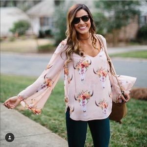 Show me your mumu bell sleeve top!